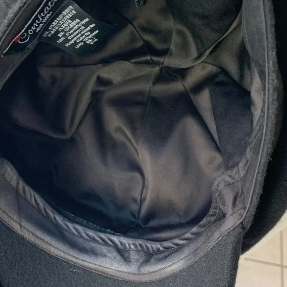 Black Newsboy Cap - Picture 11 of 11